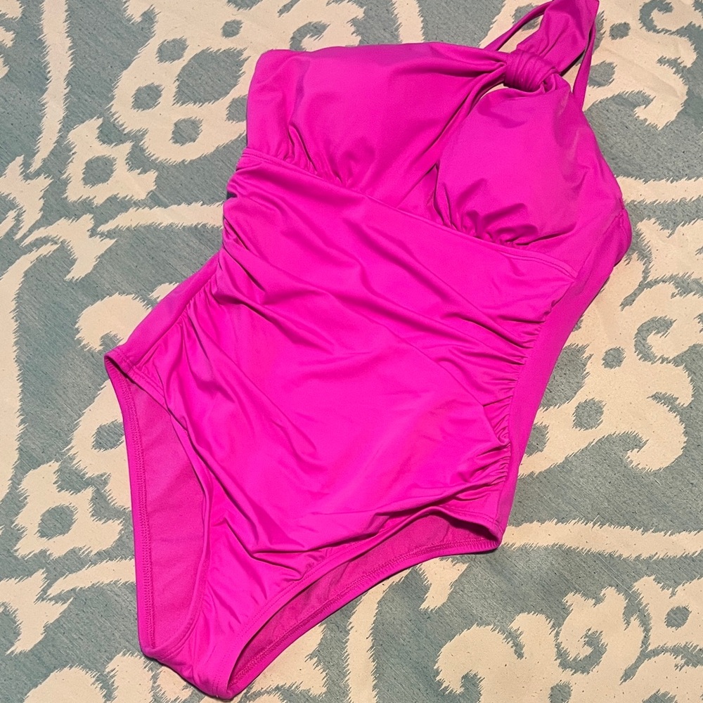 Sofia by Sofia Vergara Pink One Piece Swimsuit